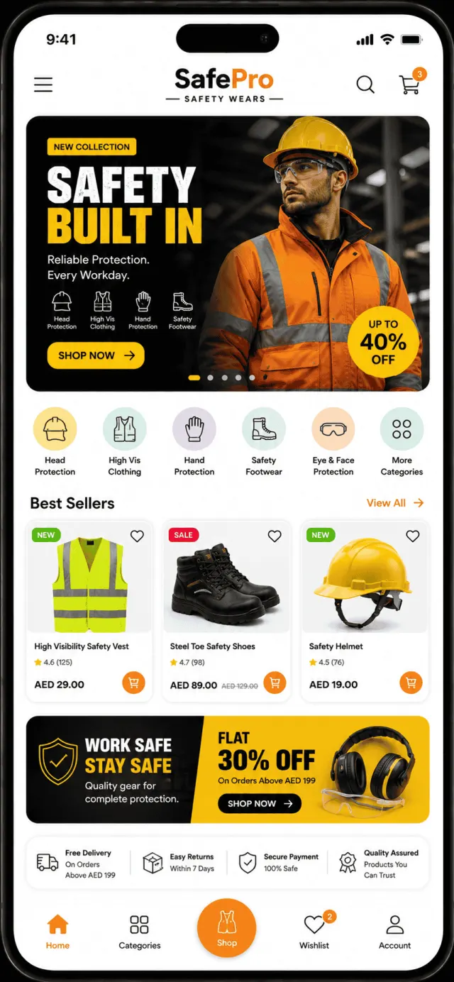 Flower Shop mobile app design by Smartflix